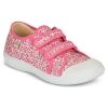 Chaussures Fille Baskets basses Citrouille et Compagnie GLASSIA Rose / Multicolore