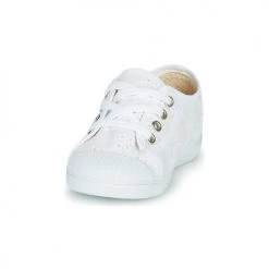 Chaussures Fille Baskets basses Citrouille et Compagnie MALIKA Blanc -Baskets mode Soldes 16698256 500 C