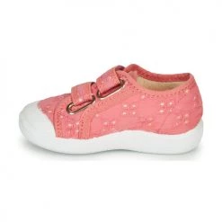 Chaussures Fille Baskets basses Citrouille et Compagnie MELVINA Rose -Baskets mode Soldes 16698260 500 D