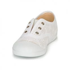 Chaussures Fille Baskets basses Citrouille et Compagnie RIVIALELLE Blanc -Baskets mode Soldes 16698271 500 C