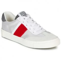 Chaussures Garçon Baskets basses Gioseppo KANPUR Gris / Rouge