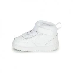 Chaussures Enfant Baskets basses Nike COURT BOROUGH MID 2 TD Blanc -Baskets mode Soldes 16774319 500 D