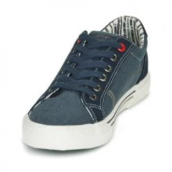 Chaussures Garçon Baskets basses André ALAN Bleu -Baskets mode Soldes 16826466 500 C