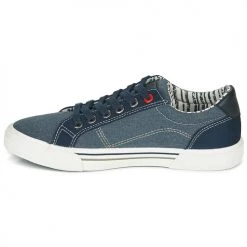 Chaussures Garçon Baskets basses André ALAN Bleu -Baskets mode Soldes 16826466 500 D
