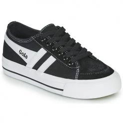 Chaussures Enfant Baskets basses Gola QUOTA II Noir / Blanc
