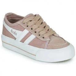 Chaussures Enfant Baskets basses Gola QUOTA II Rose / blanc