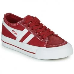 Chaussures Enfant Baskets basses Gola QUOTA II Rouge / blanc