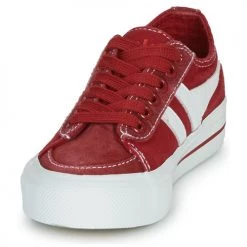 Chaussures Enfant Baskets basses Gola QUOTA II Rouge / blanc -Baskets mode Soldes 16844850 500 C