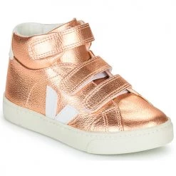 Chaussures Fille Baskets montantes Veja SMALL-ESPLAR-MID Rosé
