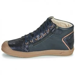 Chaussures Fille Baskets montantes GBB ORENGETTE Bleu -Baskets mode Soldes 17216040 500 D