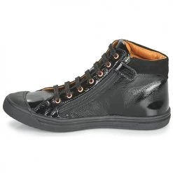 Chaussures Fille Baskets montantes GBB VIVENA Noir -Baskets mode Soldes 17216053 500 D