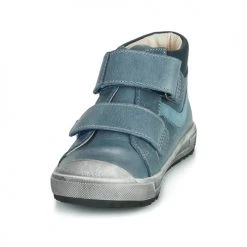 Chaussures Garçon Baskets montantes GBB OMALLO Bleu -Baskets mode Soldes 17216315 500 C