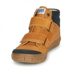 Chaussures Garçon Baskets montantes GBB HENI Cognac -Baskets mode Soldes 17216573 500 C