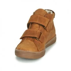 Chaussures Garçon Baskets montantes GBB NAZAIRE Marron -Baskets mode Soldes 17216617 500 C