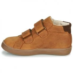 Chaussures Garçon Baskets montantes GBB NAZAIRE Marron -Baskets mode Soldes 17216617 500 D