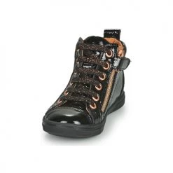 Chaussures Fille Baskets montantes GBB INNA Noir -Baskets mode Soldes 17329810 500 C