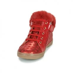 Chaussures Fille Baskets montantes GBB JUNA Rouge -Baskets mode Soldes 17329820 500 C