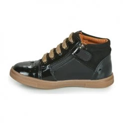 Chaussures Fille Baskets montantes GBB THEANA Noir -Baskets mode Soldes 17329822 500 D