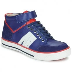 Chaussures Garçon Baskets montantes GBB ALIMO Bleu