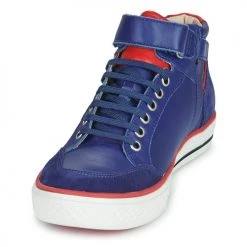 Chaussures Garçon Baskets montantes GBB ALIMO Bleu -Baskets mode Soldes 17329990 500 C