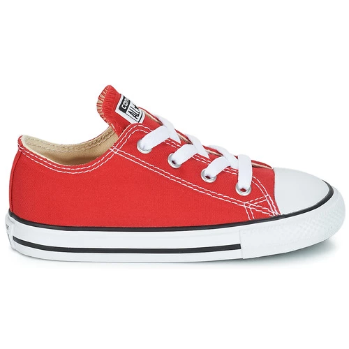 Chaussures Enfant Baskets basses Converse CHUCK TAYLOR ALL STAR CORE OX Rouge 2 Chaussures Enfant Baskets basses Converse CHUCK TAYLOR ALL STAR CORE OX Rouge – Image 2