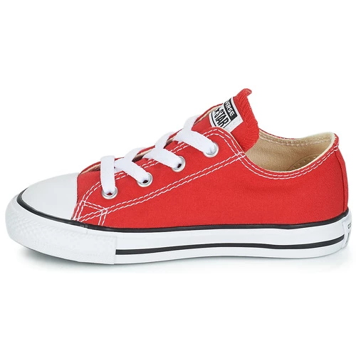 Chaussures Enfant Baskets basses Converse CHUCK TAYLOR ALL STAR CORE OX Rouge 4 Chaussures Enfant Baskets basses Converse CHUCK TAYLOR ALL STAR CORE OX Rouge – Image 4