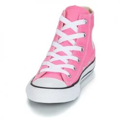 Chaussures Fille Baskets montantes Converse CHUCK TAYLOR ALL STAR CORE HI Rose -Baskets mode Soldes 174978 500 C