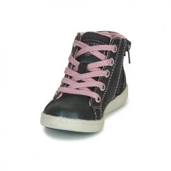 Chaussures Fille Baskets montantes Tom Tailor 72702-BLEU Marine / Rose -Baskets mode Soldes 17673950 500 C