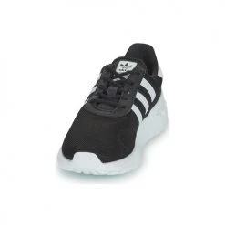 Chaussures Enfant Baskets basses adidas Originals LA TRAINER LITE C Noir / Blanc -Baskets mode Soldes 17679463 500 C