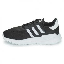 Chaussures Enfant Baskets basses adidas Originals LA TRAINER LITE C Noir / Blanc -Baskets mode Soldes 17679463 500 D