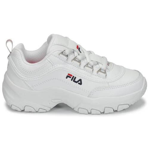Chaussures Fille Baskets basses Fila STRADA LOW KIDS Blanc 2 Chaussures Fille Baskets basses Fila STRADA LOW KIDS Blanc – Image 2