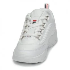 Chaussures Fille Baskets basses Fila STRADA LOW KIDS Blanc 6 Chaussures Fille Baskets basses Fila STRADA LOW KIDS Blanc -Baskets mode Soldes 17682005 500 C