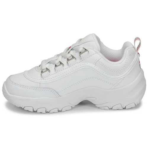 Chaussures Fille Baskets basses Fila STRADA LOW KIDS Blanc 4 Chaussures Fille Baskets basses Fila STRADA LOW KIDS Blanc – Image 4