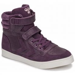 Chaussures Fille Baskets montantes hummel STADIL WINTER JR Violet