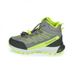 Chaussures Garçon Baskets montantes Kangaroos K-SCOUT RTX Gris / Vert -Baskets mode Soldes 17683452 500 D
