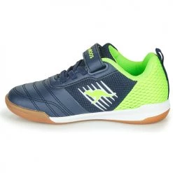 Chaussures Garçon Baskets basses Kangaroos SUPER COURT EV Bleu / Vert -Baskets mode Soldes 17683459 500 D
