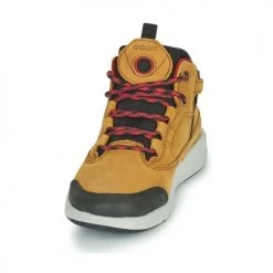 Chaussures Garçon Baskets montantes Geox AERANTER ABX Camel -Baskets mode Soldes 17683480 500 C