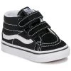 Chaussures Enfant Baskets montantes Vans SK8-MID REISSUE V Noir / Blanc