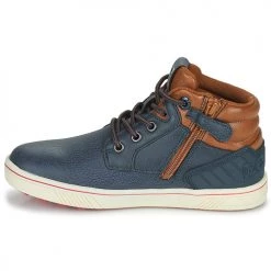 Chaussures Enfant Baskets montantes Levi's NEW PORTLAND Marine -Baskets mode Soldes 17693192 500 D