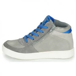 Chaussures Garçon Baskets montantes Redskins LAVAL KID Gris / Bleu -Baskets mode Soldes 17715894 500 D