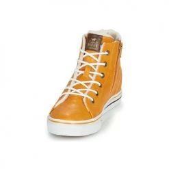 Chaussures Enfant Baskets montantes Mustang 5056604 Jaune -Baskets mode Soldes 17844403 500 C