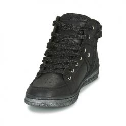 Chaussures Fille Baskets montantes Kickers LOWELL Noir 6 Chaussures Fille Baskets montantes Kickers LOWELL Noir -Baskets mode Soldes 17844949 500 C