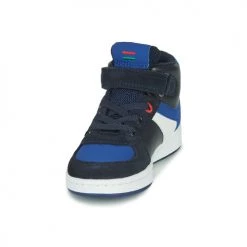 Chaussures Garçon Baskets montantes Kickers BILBON MID Marine -Baskets mode Soldes 17844952 500 C