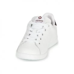 Chaussures Fille Baskets basses Victoria TENIS PIEL Blanc / Bordeaux 6 Chaussures Fille Baskets basses Victoria TENIS PIEL Blanc / Bordeaux -Baskets mode Soldes 17865386 500 C