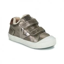 Chaussures Fille Baskets basses Victoria BLUCHER LONA PLATAFORMA Argenté