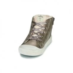 Chaussures Fille Baskets basses Victoria TENIS PIEL VEG Argenté -Baskets mode Soldes 17865389 500 C