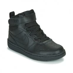Chaussures Enfant Baskets montantes Nike COURT BOROUGH MID 2 PS Noir
