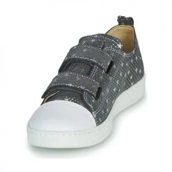 Chaussures Fille Baskets basses Citrouille et Compagnie NADIR Gris / Argenté -Baskets mode Soldes 17971575 500 C