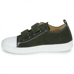Chaussures Garçon Baskets basses Citrouille et Compagnie NADIR Kaki -Baskets mode Soldes 17971577 500 D