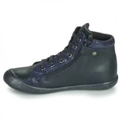 Chaussures Fille Baskets montantes Citrouille et Compagnie NASTO Marine -Baskets mode Soldes 17971594 500 D